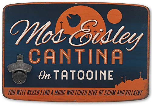 Open Road Brands Star Wars Mos Eisley Cantina mit Flaschenöffner