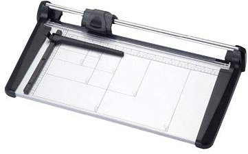 CGOLDENWALL Manueller Rollenschneider aus Karbonstahl Herdkopf Papierschneider Manuelle Papierschneider Fotopapier Schneidemaschine A3