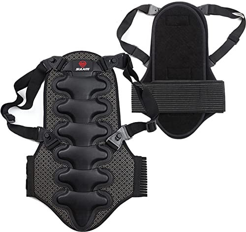 Xistuoz Rückenprotektor Erwachsene für Motorrad, Ski, Snowboard, S-XL