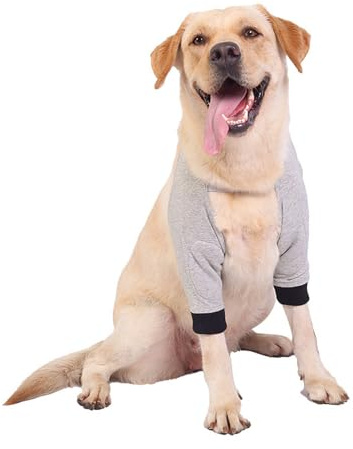 Wohlstand Recovery Sleeve Dog, Elbow Pads for Dogs, Front Leg Cuff for Dogs,Elasticity Elbow Pads for Dogs,Verstellbar, für die Erholung der Vorderbeine des Hundes (L)