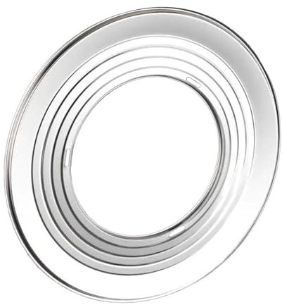 FytStycale Stainless Steel Steamer Pot Ring for Easy Cooking in Home Kitchen, Multi, Outer Dia. 31cm