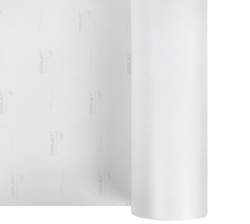 Klebefolie Möbel 105x200 cm | Möbelfolie selbstklebend wasserfest und abwaschbar für schnelle Möbelrenovierung | Klebefolie Küche für Schränke, Türen, Regale | Folie für Möbel | Weiß Matt