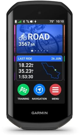 Garmin Unisex Edge 1050 Fahrradcomputer, schwarz, OneSize