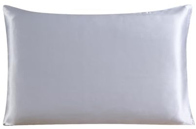 LIUCHUCHU Kissenbezug Stoff mit Fadenzahl 30, 25 mm, Seiden-Kissenbezug, Seiden-Kissenbezug, Seiden-Kissenbezug, mehrere Farben zur Auswahl, 1 Stück KissenbezüGe(1PCS-04,30x50cm)