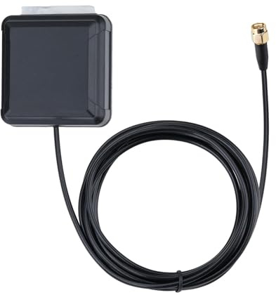 Bingfu Antenne GNSS Quadri-Système SMA pour GPS BeiDou GLONASS Galileo | LNA Haut Gain 28dB, Étanche IP65, Large Tension 3-12V pour Applications Automobile, Drone, Marine et Suivi IoT