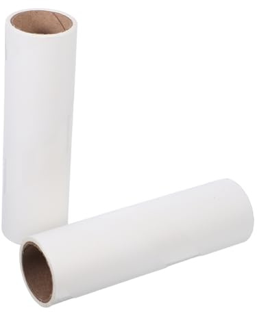 TOYANDONA 2rollen Fusselrolle Nachfüllpapier Rolle für Kleberolle zur Entfernung von Tierhaaren Staub für Kleidung Sofas Autositze Leicht Abziehbar