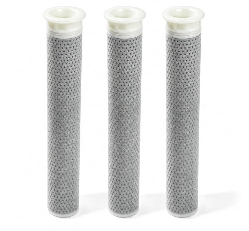 AS138 Cartucho de filtro de repuesto compatible con filtro de ducha Philips ASH1516CH, reduce el cloro y las impurezas, blanco (3 unidades)
