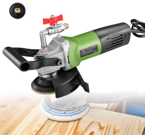 800W Electric Wet Stone Polisher Grinder, Granite Concrete Marble Polishing Machine, Floor Sander for Cement Stone Package1