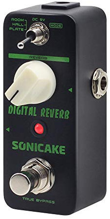 SONICAKE Digital Reverb Gitarre Effektpedal Room Hall Plate True Bypass