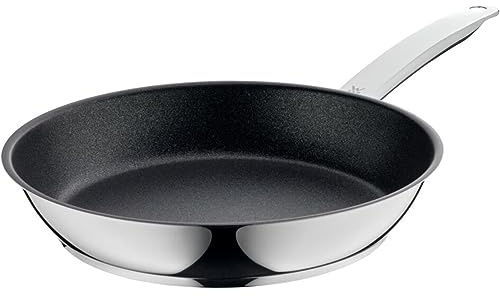 WMF Permadur Advance Bratpfanne Induktion 28 cm, Edelstahlpfanne, Cromargan Edelstahl beschichtet, backofenfest