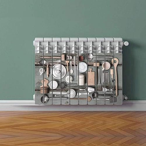 Termosifone COOKING UTENSILS Rivestimento Adesivo Laminato Stickers Termosifone Wrapping Interior Design