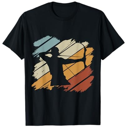 Bogenschießen Geschenk Bogen Pfeil Männer Schützenverein T-Shirt