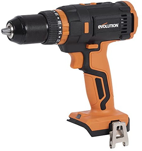 Evolution Power Tools R13CMB-Li Akku-Bohrmaschine mit variabler Drehzahl und Gürtelclip