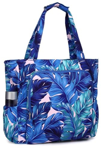 Chase Chic Strandtasche Damen,18.4L Badetasche mit Reißverschluss | Wasserdicht,Sanddicht,Zusammenklappbar,Leicht Sommer Schwimmbad Beach Bag für Reisen,Shopping,Strand