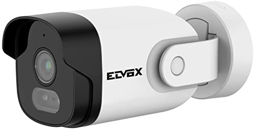 VIMAR 46237.028B Inomhus/utomhus WiFi-kamera, Full-HD-färgbullet, APP-övervakning, inspelning på micro SD upp till 128 GB (ingår ej)