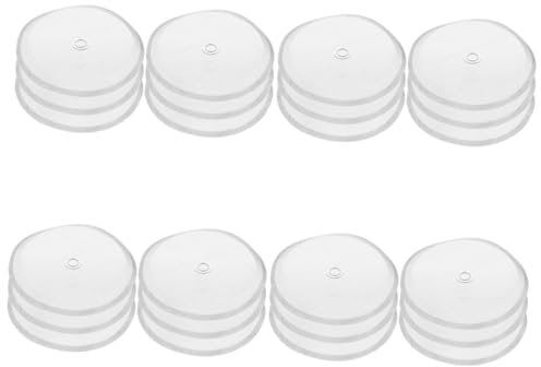 Garneck 24 Stk Kaffeemaschinenfilter Espresso-Kaffeefilter Perkolatoren Kaffeefilter mit Loch Kaffeekonzentrat Sieb Espresso-Bildschirm Espresso-Filtergewebe mit Löchern Werkzeug