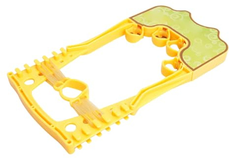 Gogogmee Fingertrainer aus Silikon und Latex Tragbar mit Elastischen Ringen und Engen Fingerlöchern für Hand und Fingertraining zu Hause und Unterwegs | Rehabilitation und Handkraftübungen, Rahmenbauweise, Commuting und Home, für Senioren und Teens