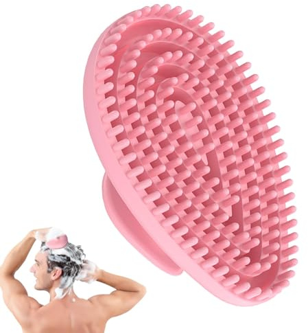 Massage-Körperbürste, biegbarer Körperentspannungskamm, Kopfhautmassage | Silikon, Cellulite-Entferner, Körperschaber, Massagebürste für Schultern, Nacken, Bauch