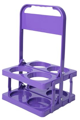 Cesta de cerveza portátil para 4 botellas con función de plegado rápido, ideal para picnics, camping y reuniones familiares, organizadores plegables de botellas de refrescos