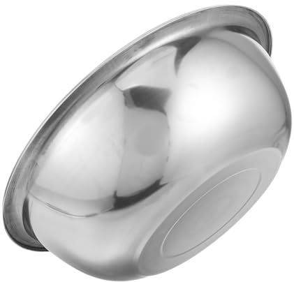 Alipis Cuenco de Pedicura de Spa de Acero Inoxidable para Baño de Pies, Diseño Redondo y Moderno, Seguro y Mejora la Circulación Sanguínea, Adecuado para Uso en Spa y Hogar