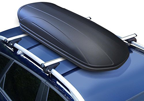 VDP Toit Box 320 litres abschließbar Noir maa320 + Aurilis Pro Toit pour Nissan nv400ab 2011