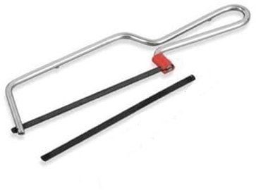 Junior Mini Hacksaw Saw & 1 Spare Blade 150mm 6' DIY Hand Tool Box Woodwork Metal
