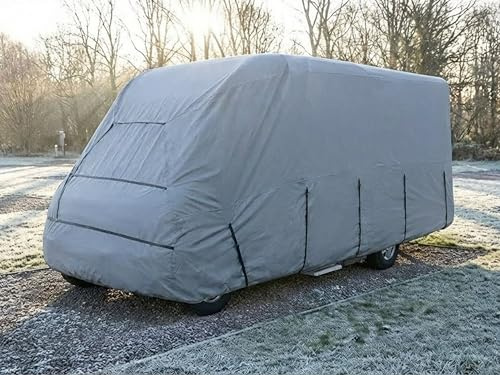 Housse de protection pour camping-car, 235 x 650 x 270 cm, 3 couches, 160 g/m²