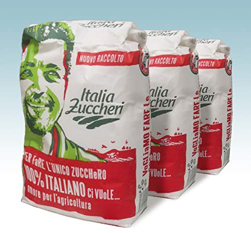 ZUCCHERO SEMOLATO ITALIA ZUCCHERI CONFEZIONE MULTIPLA CONTENENTE 3 PACCHI DA KG 1 CAD