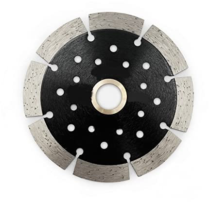 ZILOOK YEJIANGHUA 1pc Durchmesser 4/4,5/5/7/9quot;Segmentiertes Diamant-Sägeblatt mit Multi-Loch-Trennscheibe, passend for Hartmaterial-Stein-Keramikfliesen Natural (Size : 230mm)