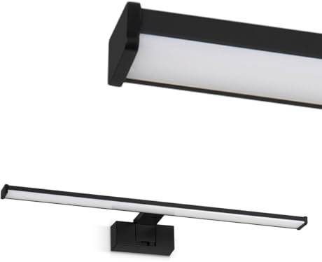 LightLogic Spiegelleuchte Bad - Badezimmer Lampe Wand, Spiegellampe für bad, Badlampe Badleuchte wand Modern