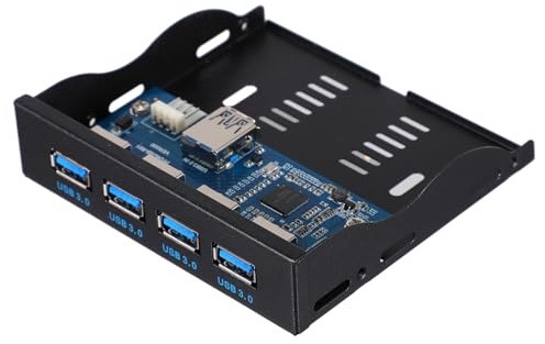 Gadpiparty Panel Frontal USB Soporte para Concentrador De Conectores Accesorio para Computadora para Bahía De Disquetera