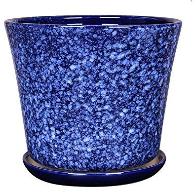 Pot de fleurs en céramique de style chinois pour plantes grasses d'intérieur et bonsaï Chlorophytum extra large pour décoration de maison et jardin