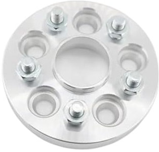 WUPEDI Naben-Spurverbreiterungen, 2 Stück, Distanzscheiben-Adapter, Aluminium, PCD, 5 x 108 bis 5 x 112, CB 63,4 bis 66,6, Dicke 20 mm, Bolzen 12 x 1,5 Adapter für nabenzentrische Spurverbreiterungen