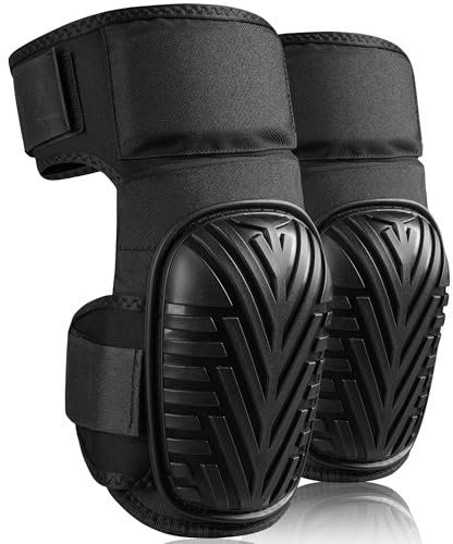 Vortix Knieschoner Arbeiten, Professionelle Erweiterte Komfort Knieschützer, Kniepolster für Arbeit, Gartenarbeit, Fliesenleger, Bauarbeiter, Dachdecker, Werkstatt, Bodenarbeiter Knee Pads