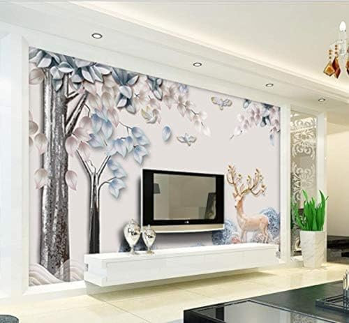 XLMING Style Tête De Lit Décorative Papier Peint 3D Intissé Salon Canapé Chambre À Coucher Salle Manger Intérieure Murale-250cm×170cm