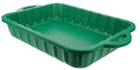 ABOOFAN Vaschetta Scarico Olio Motore Plastica Rinforzata capacità per Raccolta Olio di Scarto Facilmente Pulibile Strumento per Cambio e Manutenzione Auto