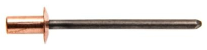 500 Rivets Aveugles Etanches Tête Ronde GOSTOP TRS 3.2 x 12 mm - Cuivre/Acier - D-Work