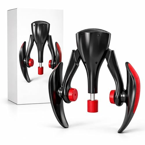 Thigh Master Adjustable Thigh Trainer for Women & Men, Inner Thigh Exerciser, Abductor Leg Workout Equipment for Slim Thighs, Glutes, Home Gym Fitness