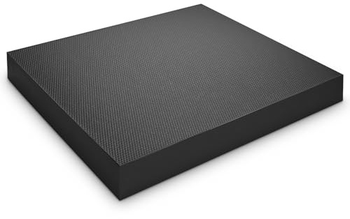 Balance Pad Extra Thick Non-Slip Foam Cushion with Knee Support, Stability Trainer for Fitness, Yoga, Pilates, Rehabilitation & Core Balance Training