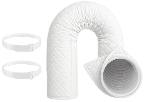 Gaine isolante pour tuyau de climatiseur mobile - Protection Thermique De Conduit D'Air | Isolation pour flexible de climatiseur portable - Pour gaines de 13 cm et 15 cm garage maison sous-sol apparte