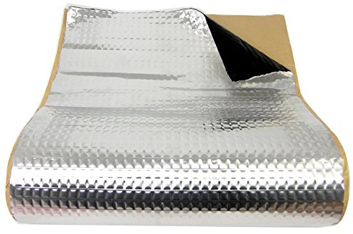 IGOERTZ 2qm Alubutyl Rôle 50 X 400 CM Natte D'Isolation Anti-bruit Matelas Système Audio Isolation