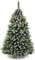 Künstlicher Weihnachtsbaum 220 cm Tannenbaum Christbaum Kiefer PVC Weihnachtsdeko AmeliaHome Diana