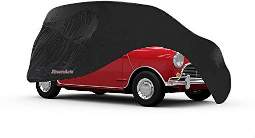 Xtremeauto Indoor Classic Breathable Soft Car Cover For Classic Rover For Mini Cooper (Black)