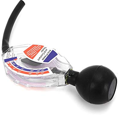 Probador de refrigerante, Probador de refrigerante anticongelante de motor de automóvil Probador de refrigerante anticongelante de alta precisión Tipo de dial Probador de refrigerante anticongelante D