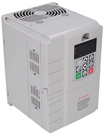 Hilitand Convertidor de Frecuencia, VFD 220V Monofásico a Trifásico 380V Variador de Frecuencia 7.5KW Convertidor de Frecuencia para Control de Velocidad del Motor, Controles