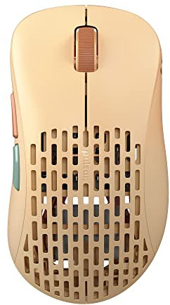 Pulsar Gaming Gears - Xlite V2 Mini Retro Edition Wireless High Performance Super Light and Fast Ergonomic Gaming Mouse 2.4Ghz 1ms 20000 DPI Optical Sensor PAW3370 (Mini, Wireless, Brown)