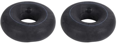 Ausla Cámara de Aire 20x8.00-8, 2 Piezas 20x8.00-8 Cámaras de Neumáticos de Goma con Reemplazo de Vástago de Válvula Recta TR13 de Cobre para Cortadoras de Césped Tractores Carros Jardín