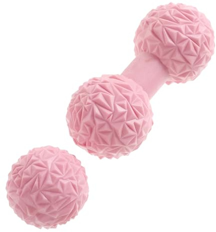 KOMBIUDA Massageball aus Tpr 2 Stück für Füße und Hände zur Reflexzonenmassage und Muskelentspannung für Yoga und Zuhause