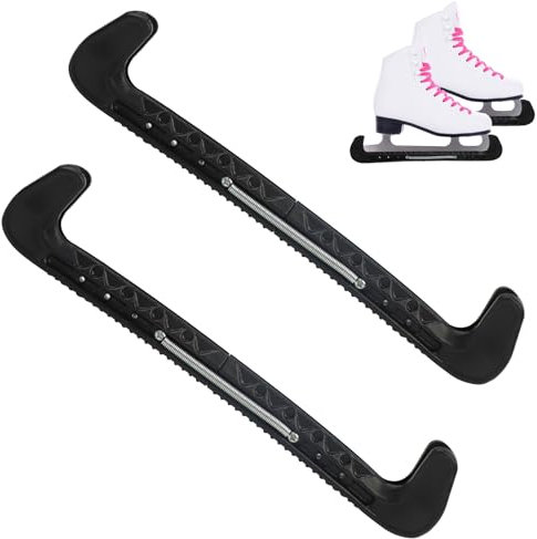 DARENYI Kufenschoner Schlittschuhe, Sport Hockey Blade Guards Schlittschuh Schoner Kufenschoner für Eishockeyschlittschuhe Verstellbarer Schlittschuhschutz Schlittschuhe Schoner für Kinder Erwachsenes