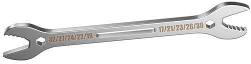 Chiave di serraggio a doppia testa per dadi di varie dimensioni, strumento manuale per uso domestico e professionale